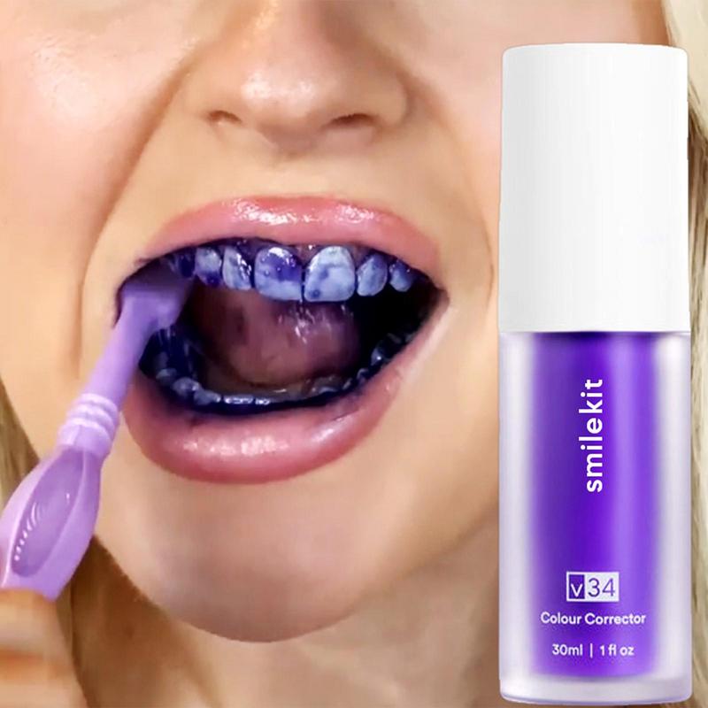 Tooth Cleansing Mousse Refreshes Breath Whitens Teeth Stains Stains Removal Dental Cleansing