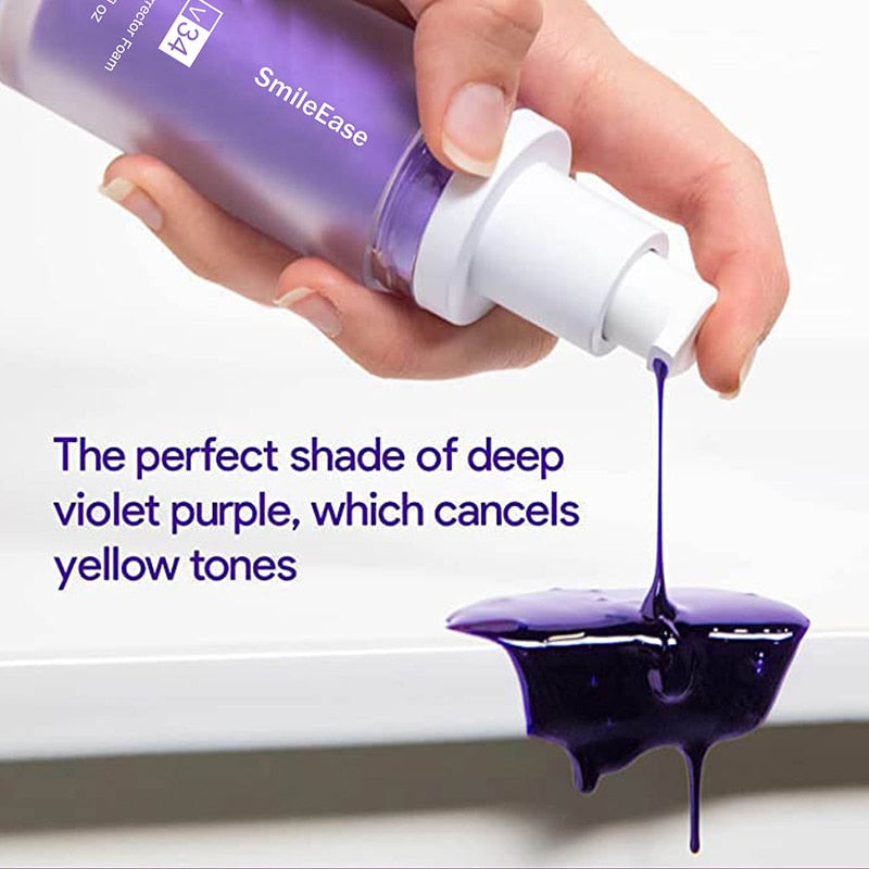 Tooth Cleansing Mousse Refreshes Breath Whitens Teeth Stains Stains Removal Dental Cleansing